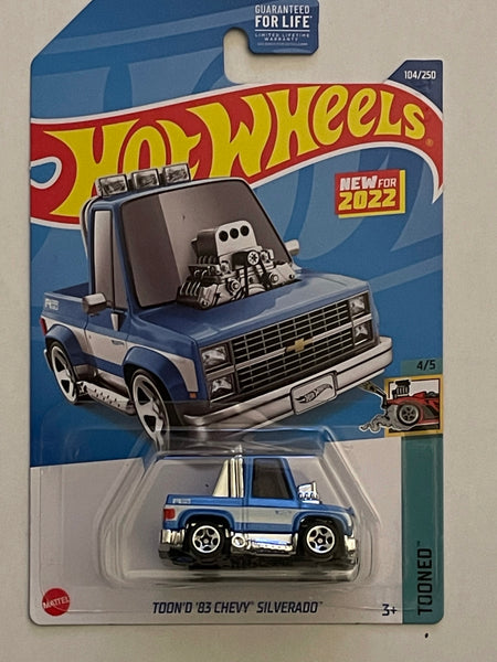 HOTWHEELS TOON’D ‘83 CHEVY SILVERADO