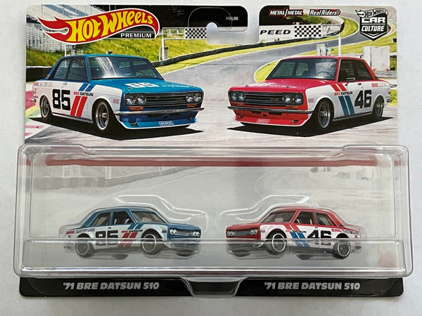 HOTWHEELS PREMIUM CAR CULTURE ‘71 BRE DATSUN 510