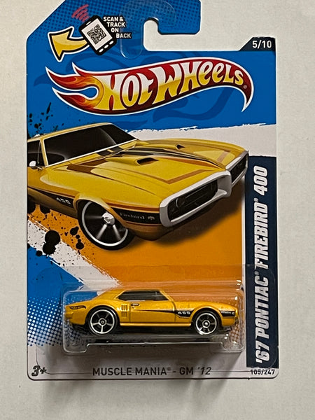 HOTWHEELS  ‘67 PONTIAC FIREBIRD 400