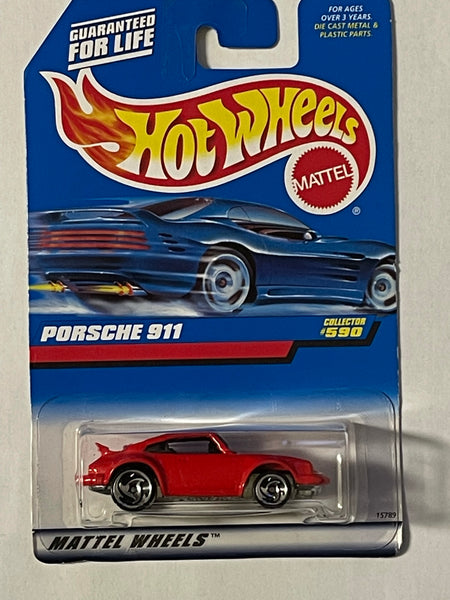 HOTWHEELS PORSCHE 911 RED