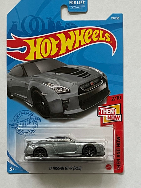 HOTWHEELS ‘17 NISSAN GT-R (R35) Grey
