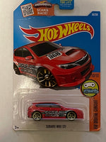 HOTWHEELS SUBARU WRX STI RED