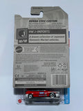 HOTWHEELS HONDA CUSTOM RED