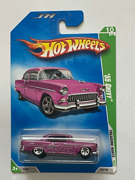 HOTWHEELS ‘55 CHEVY TREASURE HUNT SERIES..