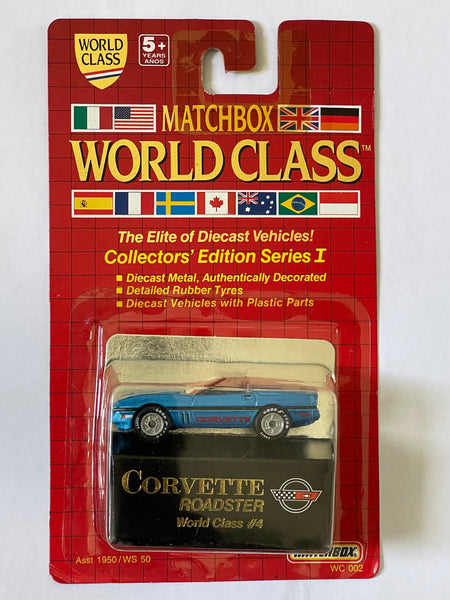 MATCHBOX WORLD CLASS CORVETTE ROADSTER