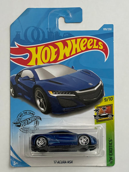 HOTWHEELS ‘17 ACURA NSX BLUE