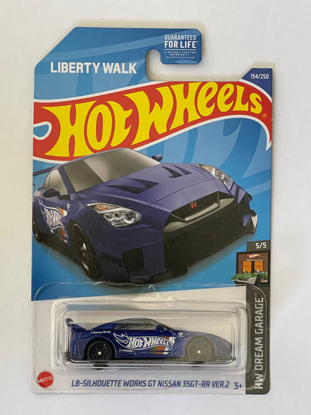 HOTWHEELS LB-SILHOUETTE WORKS GT NISSAN 35GT-RR VER.2 BLUE