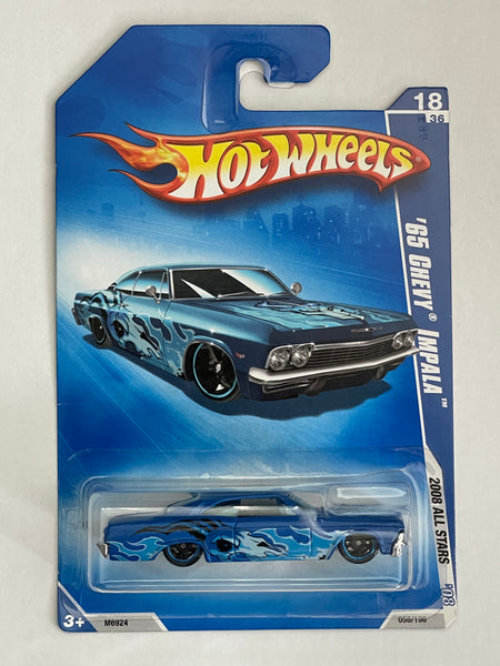 HOTWHEELS ‘65 CHEVY IMPALA BLUE