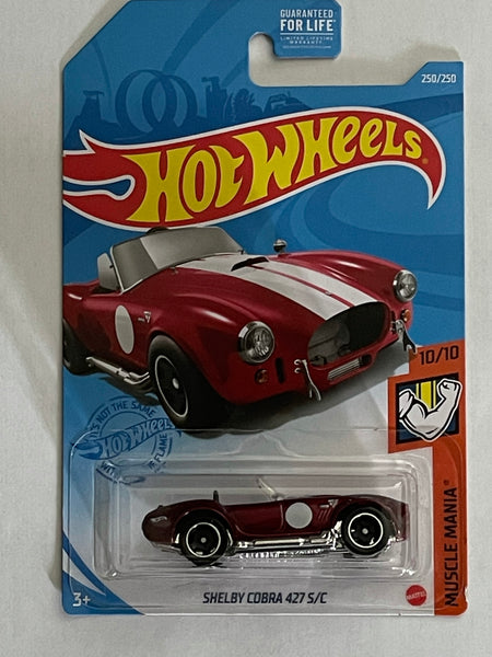 HOTWHEELS SHELBY COBRA 627 S/C