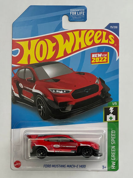 HOTWHEELS FORD MUSTANG MACH-E 1400 RED