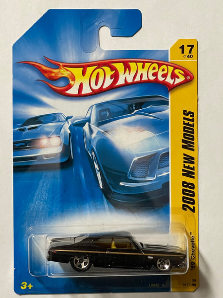 HOTWHEELS ‘69 CHEVELLE SS BLACK