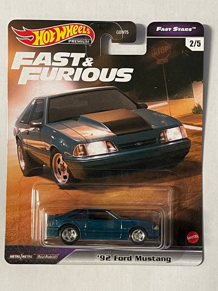 HOTWHEELS PREMIUM ‘92 FORD MUSTANG