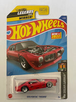 HOTWHEELS 1970 PONTIAC FIREBIRD RED