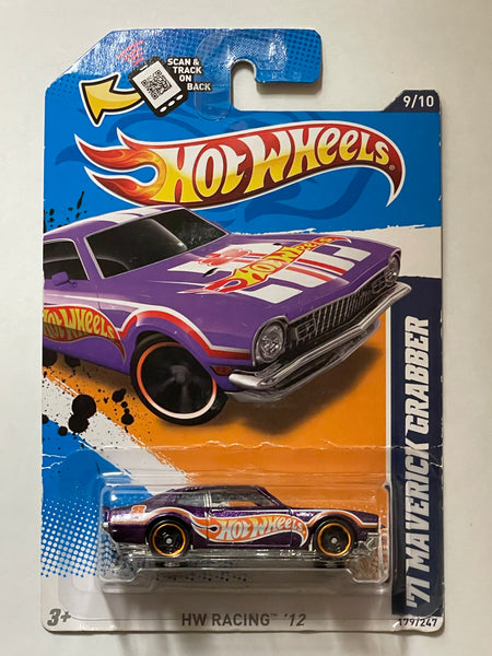 HOTWHEELS ‘71 MAVERICK GRABBER “CARD DAMAGE”