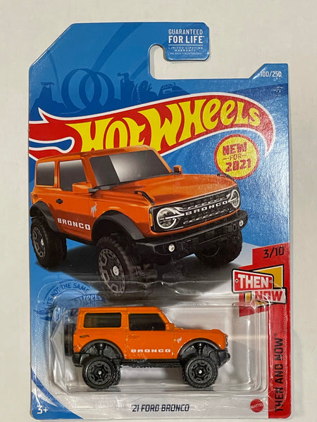 HOTWHEELS ‘21 FORD BRONCO ORANGE