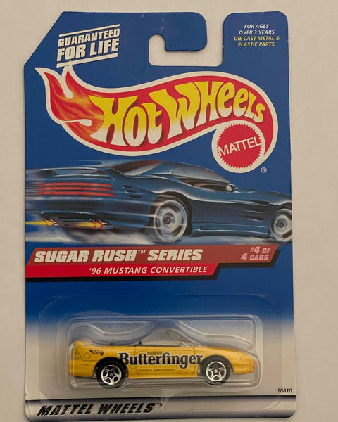 HOTWHEELS ‘96 MUSTANG CONVERTIBLE