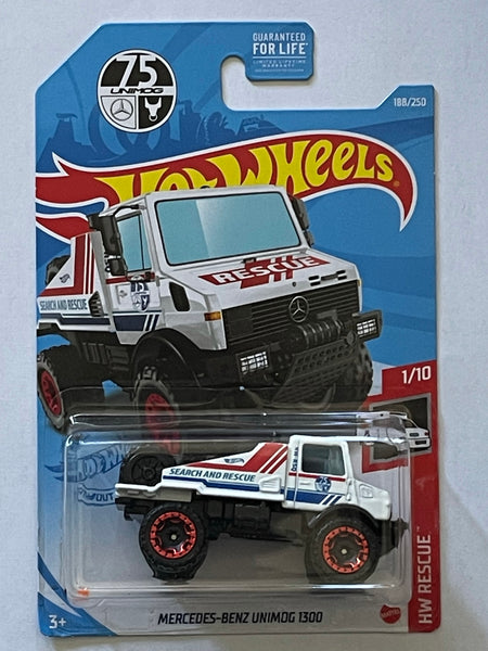 HOTWHEELS MERCEDES-BENZ UNIMOG 1300