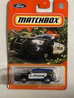 MATCHBOX 2016 FORD INTERCEPTOR UTILITY