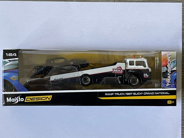 MAISTO DESIGN RAMP TRUCK / 1987 BUICK GRAND NATIONAL