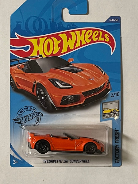 HOTWHEELS ‘19 CORVETTE ZR1 CONVERTIBLE ORANGE