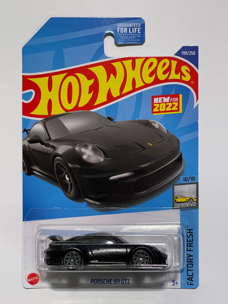 HOTWHEELS PORSCHE 911 GT3 BLACK
