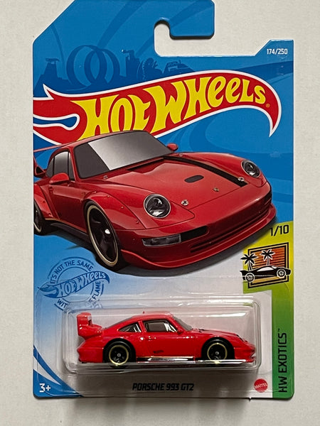 HOTWHEELS PORSCHE 993 GT2 RED