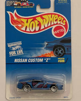 HOTWHEELS NISSAN CUSTOM Z BLUE