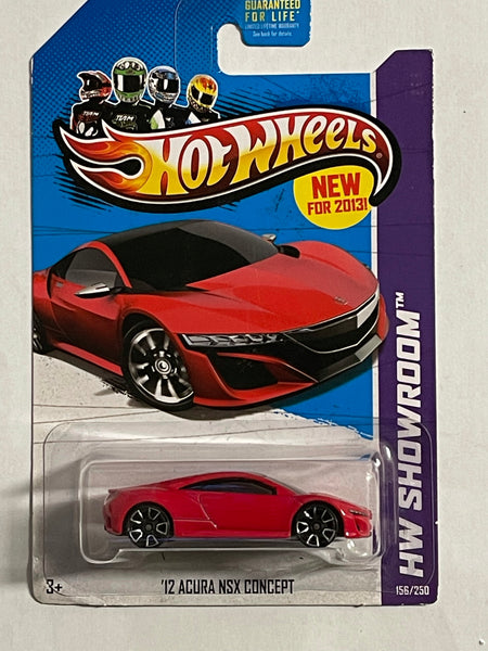 HOTWHEELS ‘12 ACURA NSX CONCEPT RED