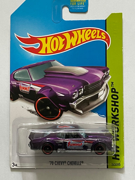 HOTWHEELS ‘70 CHEVY CHEVELLE SUPER TREASURE HUNT