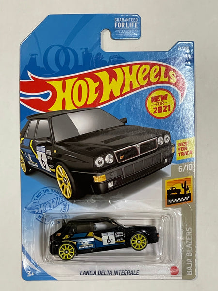 HOTWHEELS LANCIA DELTA INTEGRALE BLACK