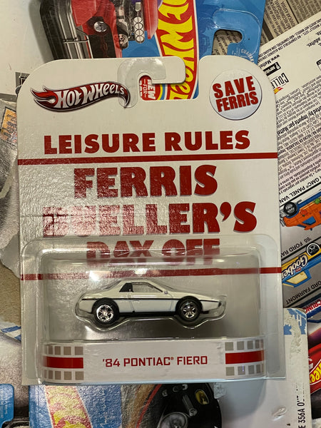 HOTWHEELS FERRIS BUELLER’S DAY OFF ‘84 PONTIAC FIERO