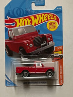 HOTWHEELS LAND ROVER SERIES III PICKUP RED