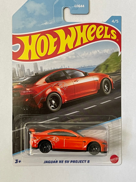 HOTWHEELS WALMART EXCLUSIVE JAGUAR XE SV PROJECT 8