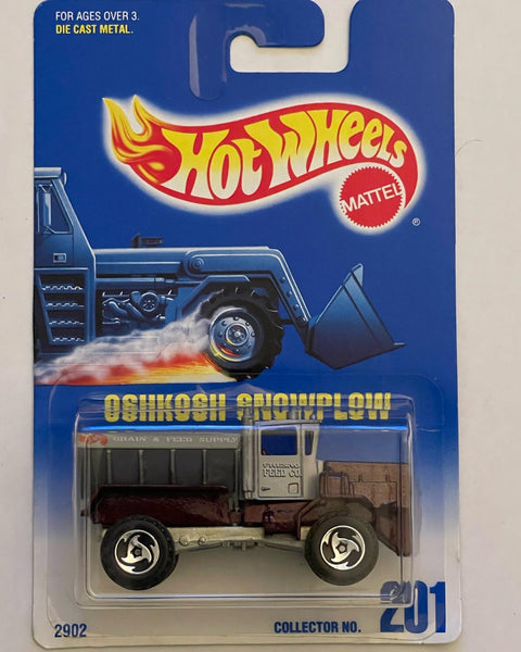HOTWHEELS OSHKOSH SNOWPLOW