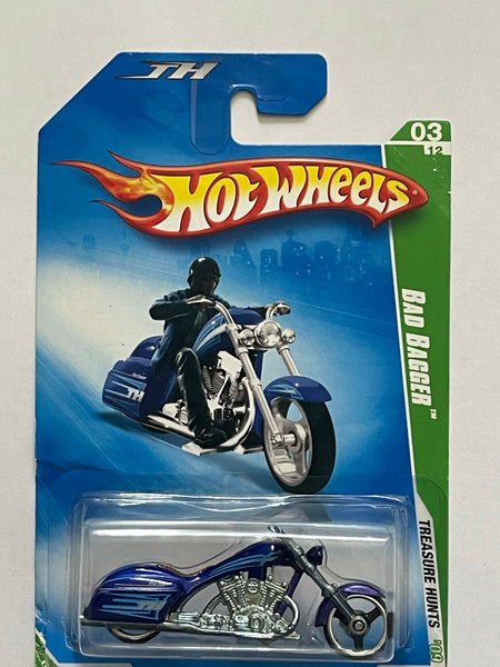 HOTWHEELS “BAD BAGGER TREASURE HUNT SERIES”