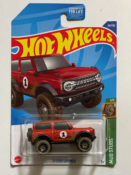 HOTWHEELS ‘21 FORD BRONCO RED