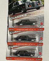 HOTWHEELS MODERN CLASSICS ‘72 MERCEDES-BENZ 280 SEL 4.5