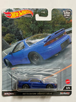 HOTWHEELS PREMIUM MITSUBISHI 3000GT VR-4 BLUE