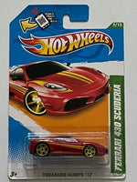 HOTWHEELS “FERRARI 430 SCUDERIA TREASURE HUNT SERIES’12”